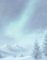 Winter Haven - Christmas Letter Paper - 50 Sheets - 8.5 x 11 - Winter Letterhead