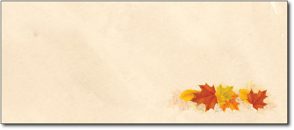 Simple Fall Leaves #10 Envelopes - 80 Envelopes