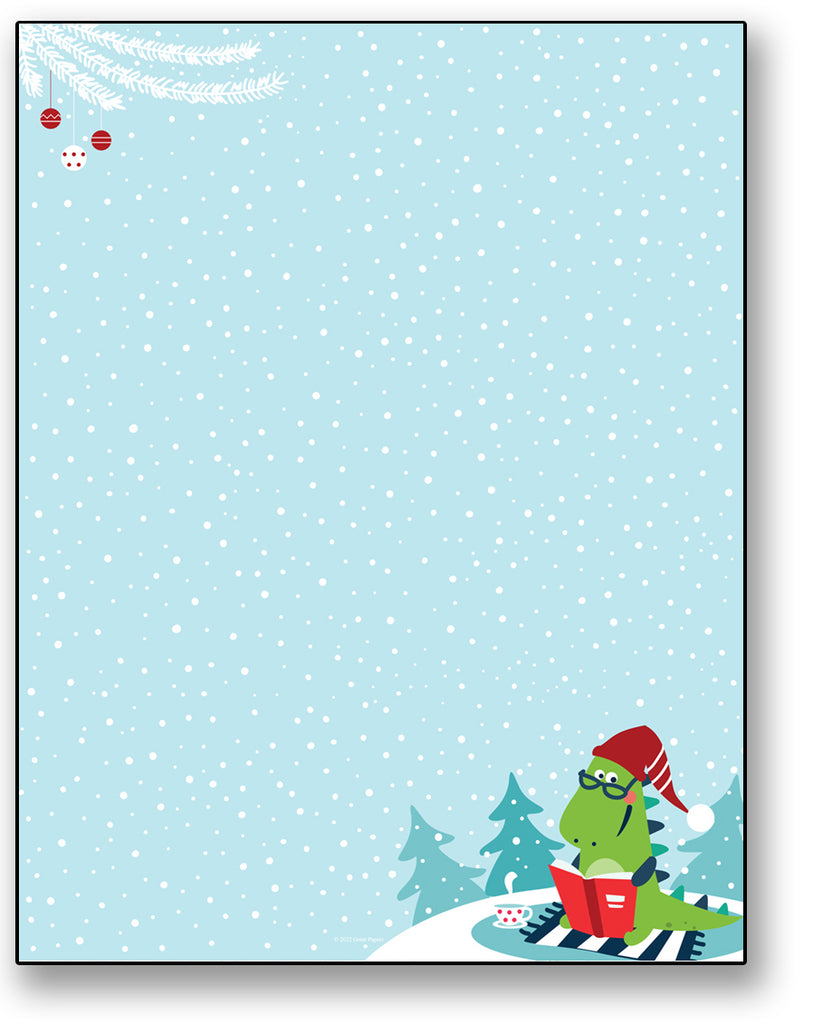 Christmas Dinosaur - 50 Sheets