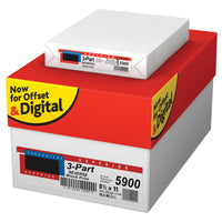 Collated 3 Part NCR Carbonless Paper - 8.5 x 11 - (White, Yellow & Pink)