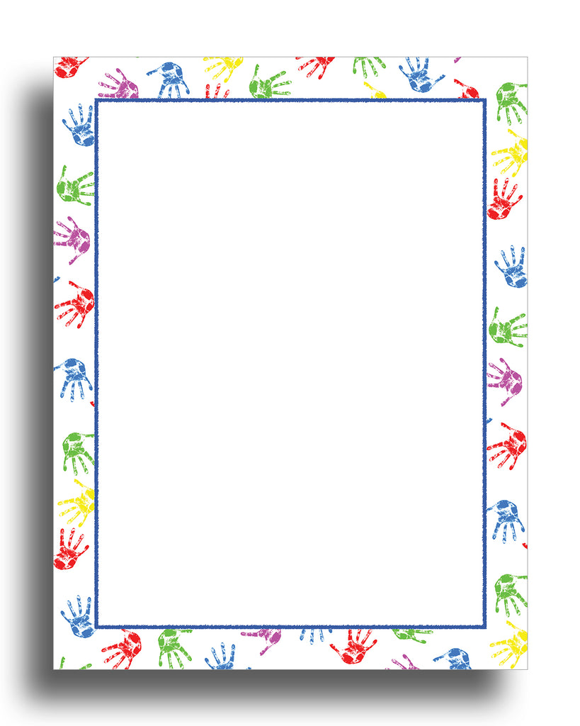 Baby Handprints Stationery