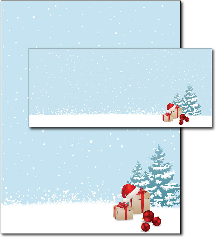 Christmas Stationery | Christmas Morning | (With Envelopes)