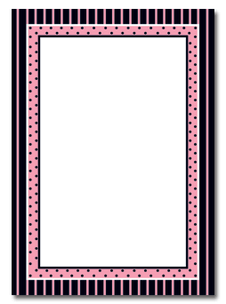 127lb Ooh La La Flat Card Invitations, measure (5.5" x 7.75") ,compatible with copier, inkjet and laser, matte both sides