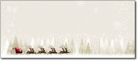 Christmas Envelopes - Santa & Reindeer - (#10 Envelopes)