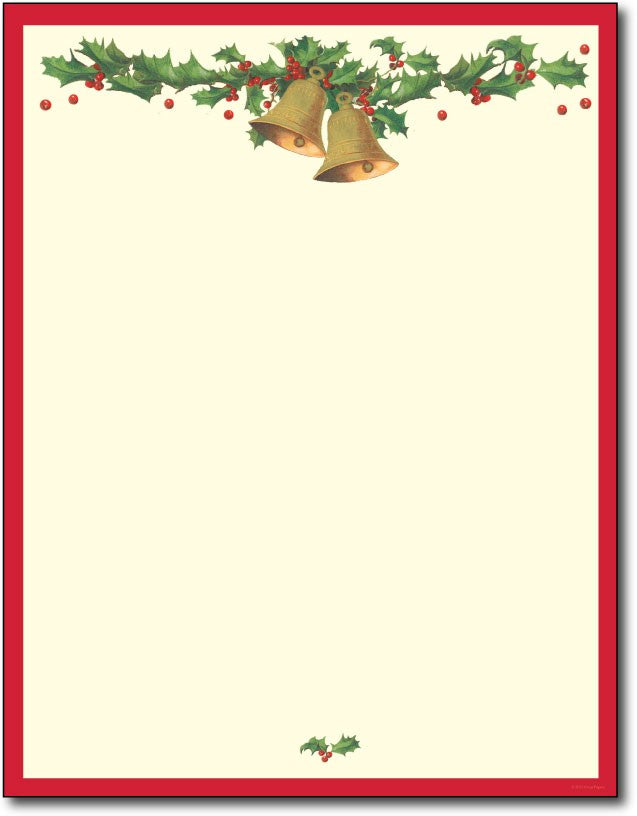 Printable Christmas Stationery | Holiday Letterhead Stationery printable-christmas-stationery-holiday-letterhead-stationery