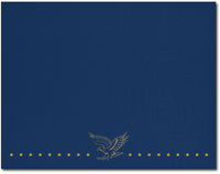 Certificate Holders - Patriotic Design (Navy & Gold Foil)
