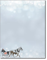 Holiday Stationery - Vintage Sleigh Ride