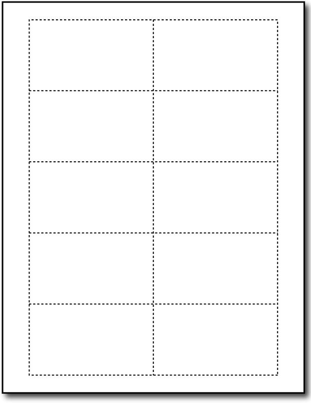80lb White Linen Business Cards measure 3 1/2" x 2", linen both sides.