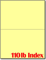 2  Jumbo Microperforated Cream Postcards on an 8 1/2" x 11" Sheet.