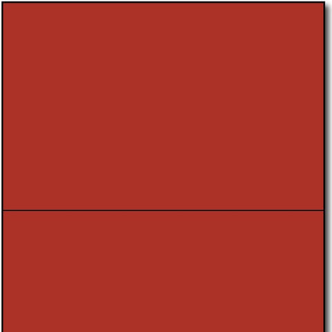Red Greeting Card Paper | Blank | Desktop Supplies