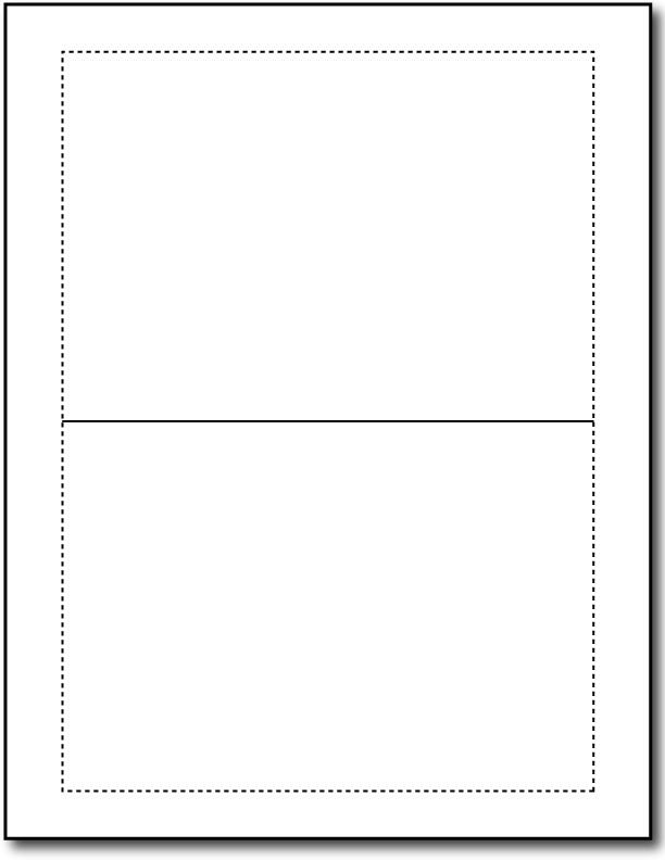 Exact Index 8 1/2 x 11 in 90 lb. Smooth White Paper