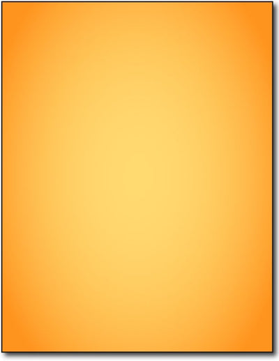 Fluorescent Orange Flyer Paper, measure (8 1/2" x 11") , compatible with copier,inkjet and laser , matte both sides