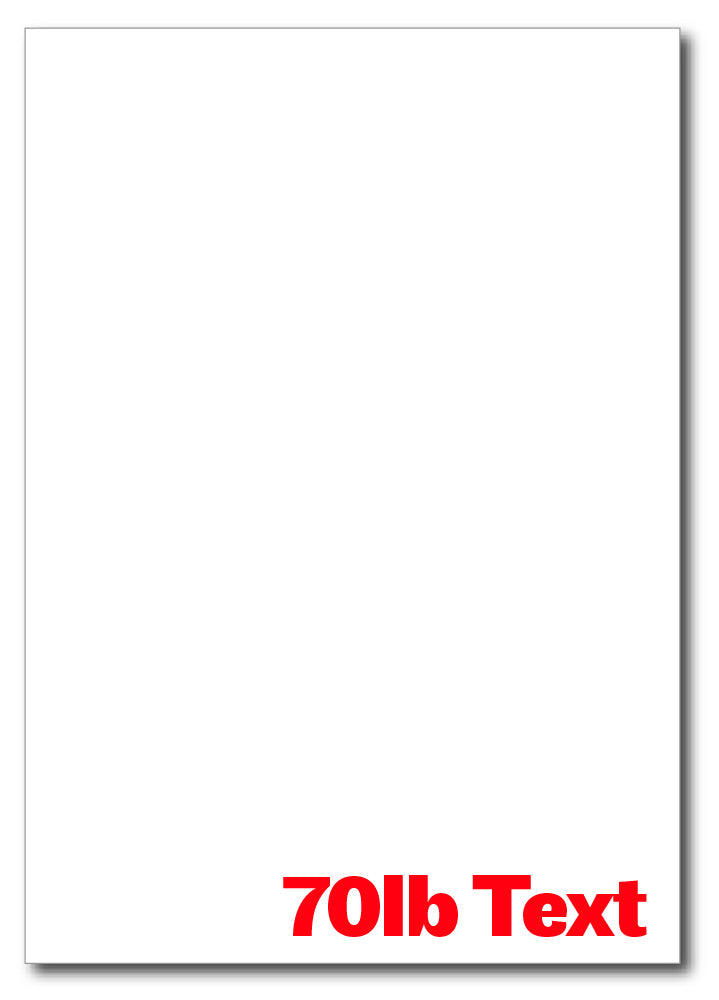 A4 Premium White Card Stock Paper - 8.27 x 11.69 - 100lb Cover - 50  Sheets