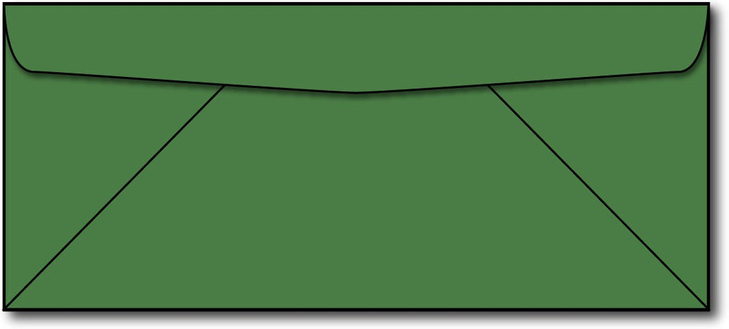 24lb, #10 Green Business Envelopes.