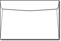 24lb White, Economy 6" x 9" Envelope.