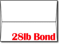 White A7 Envelopes - 5 1/4" X 7 1/4" - (28lb Bond)