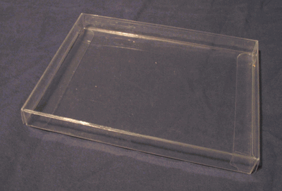 A2 (5/8" Tall) Fits Clear Plastic Boxes.