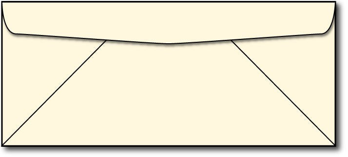 24lb, #10 Cream Linen Business Envelopes.