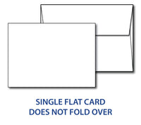 4" x 6" Cardstock with Envelopes - (100lb Cover)