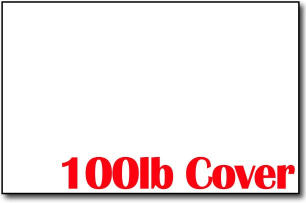 5 x 7 Cardstock - 100lb Cover - Silky Smooth Finish