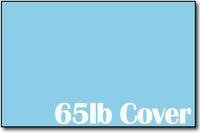 Blank A5 Cardstock | Bright Blue | 8.27" X 5.83" (65lb Cover)