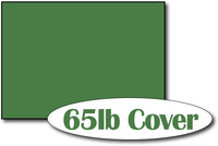 65lb Holiday Green 5" x 7" Cards - 500 Flat Cards