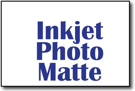 4X6 Blank Flat Cards - 90LB Cover - (Inkjet Photo Matte)