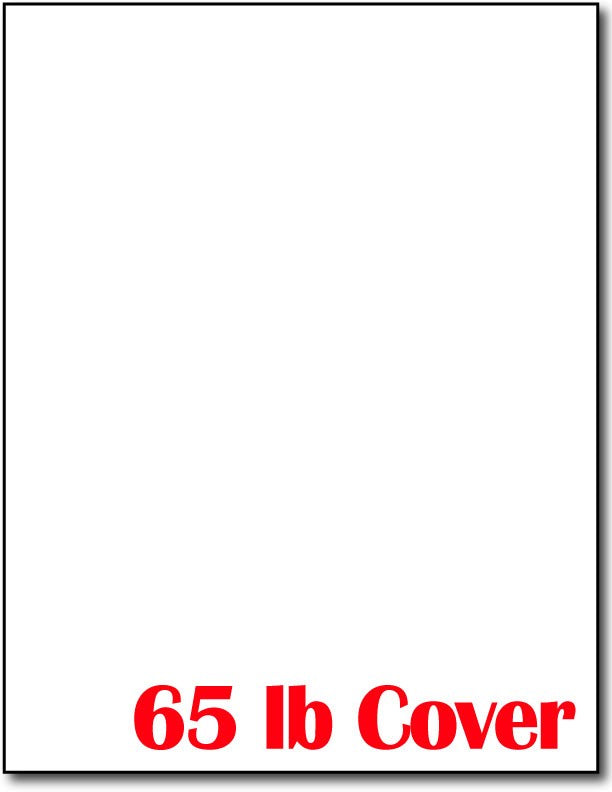 65 lb White CardStock , size A6, measure (8 1/2" x 11") ,100% Recycled, compatible with copier, inkjet and laser , Matte Both sides