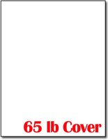 65 lb White CardStock , size A6, measure (8 1/2" x 11") ,100% Recycled, compatible with copier, inkjet and laser , Matte Both sides