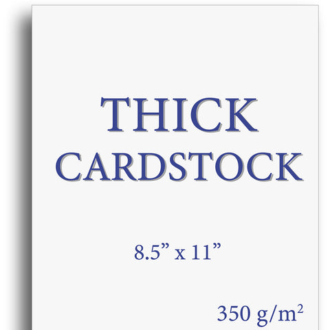 130lb Cover  | Extra Thick Cardstock | Desktop Supplies