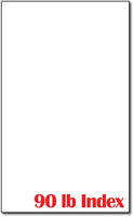 90 lb White Cardstock, measure ( 8 1/2" x 14") , compatible with copier,inkjet and laser , matte both sides