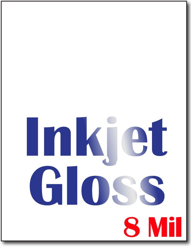 White Glossy Cardstock  Inkjet Cardstock Paper