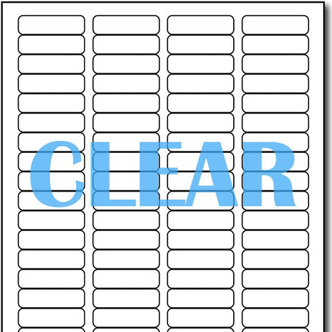 Clear Labels & Stickers