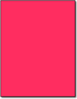 Fluorescent Pink Full Sheet Labels