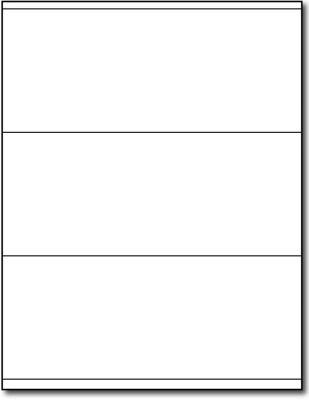 Large White Sticky Labels Printable Adhesive Labels