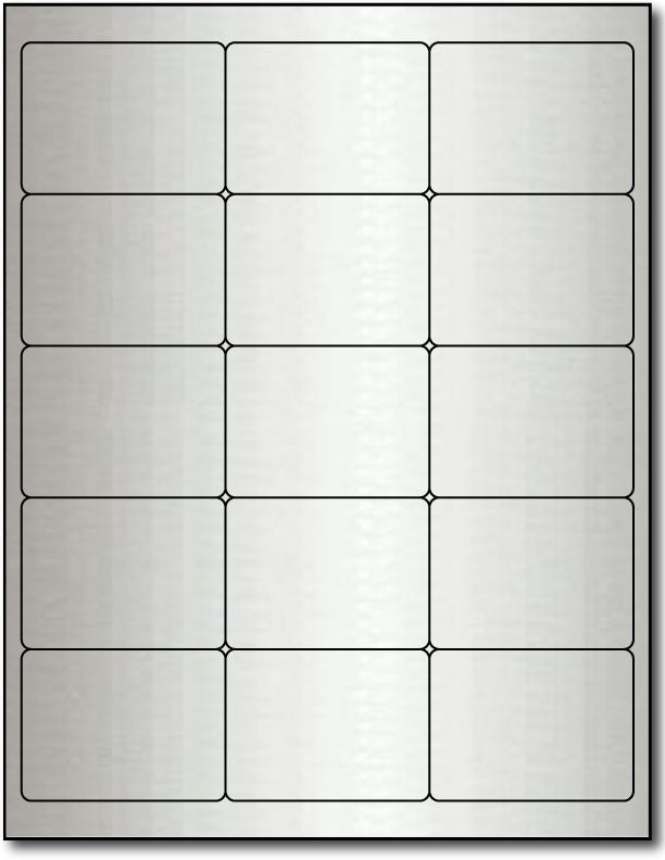 Adhesive Labels Glossy Inkjet, size A6, measure (2" x 2 11/16") , compatible lnkjet , Full Gloss