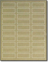 Adhesive  Labels Gold Foil, size A6, measure (3 1/3" Round) , compatible  Laser, Foil