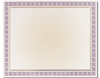 65 lb Channel Gold Foil Certificate, measure(8 1/2" x 11"), compatible with inkjet and laser, matte both sides
