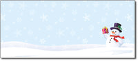 Christmas Envelopes #10 Letter Size - Snowman Gift