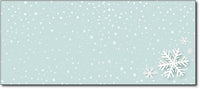 Paper Snowflakes Decorative Winter Mailing Envelopes - #10 Business Letter Size