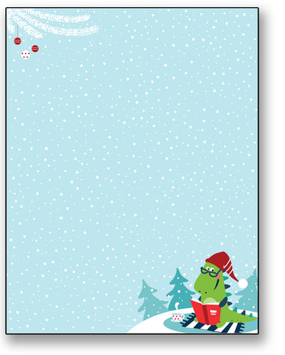 Christmas Dinosaur - 50 Sheets