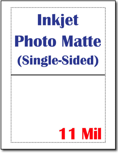 5" x 7" Photo Matte (Single Sided) Greeting Card - Print to Edge - 90lb Cover Cardstock