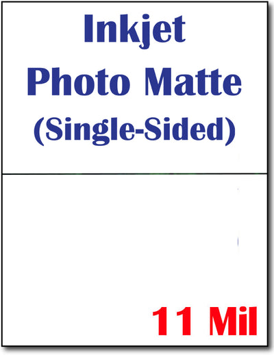 4 5/8" x 6 1/4" Greeeting Card - Photo Matte (Single Sided) - 90lb Cover Cardstock