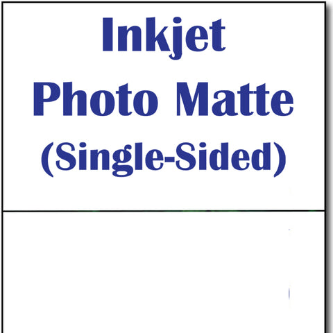 Blank Greeting Cards | Photo Matte Finish | Desktop Supplies