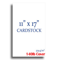 Impressively Thick Cardstock - 11" x 17" - 140lb Cover
