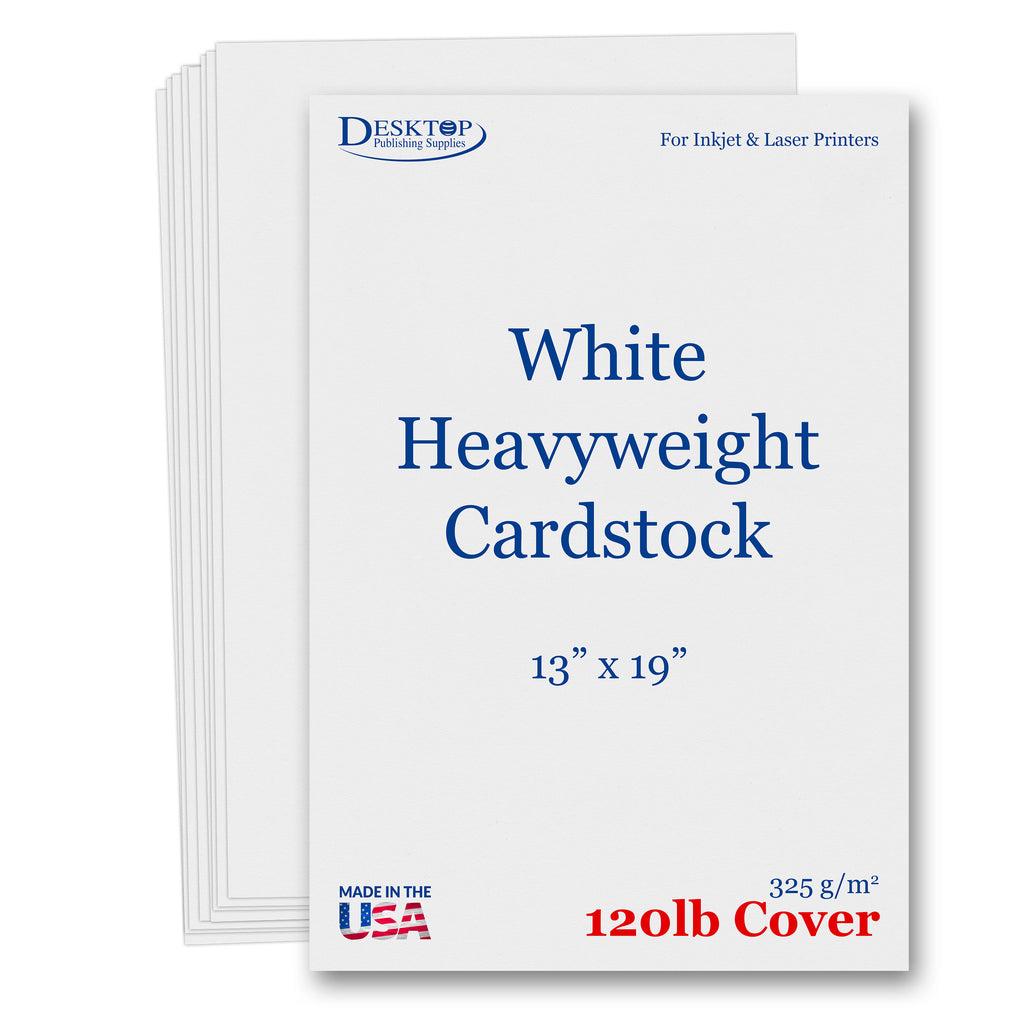 13" x 19" Cardstock - 120lb Cover - Matte Finish