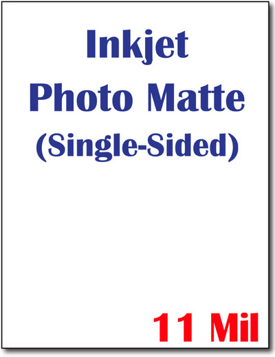 Photo Matte Cardstock (Single Sided) | 8.5" x 11" | 90lb Cover Cardstock