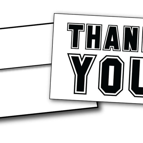 Thank You Note Cards