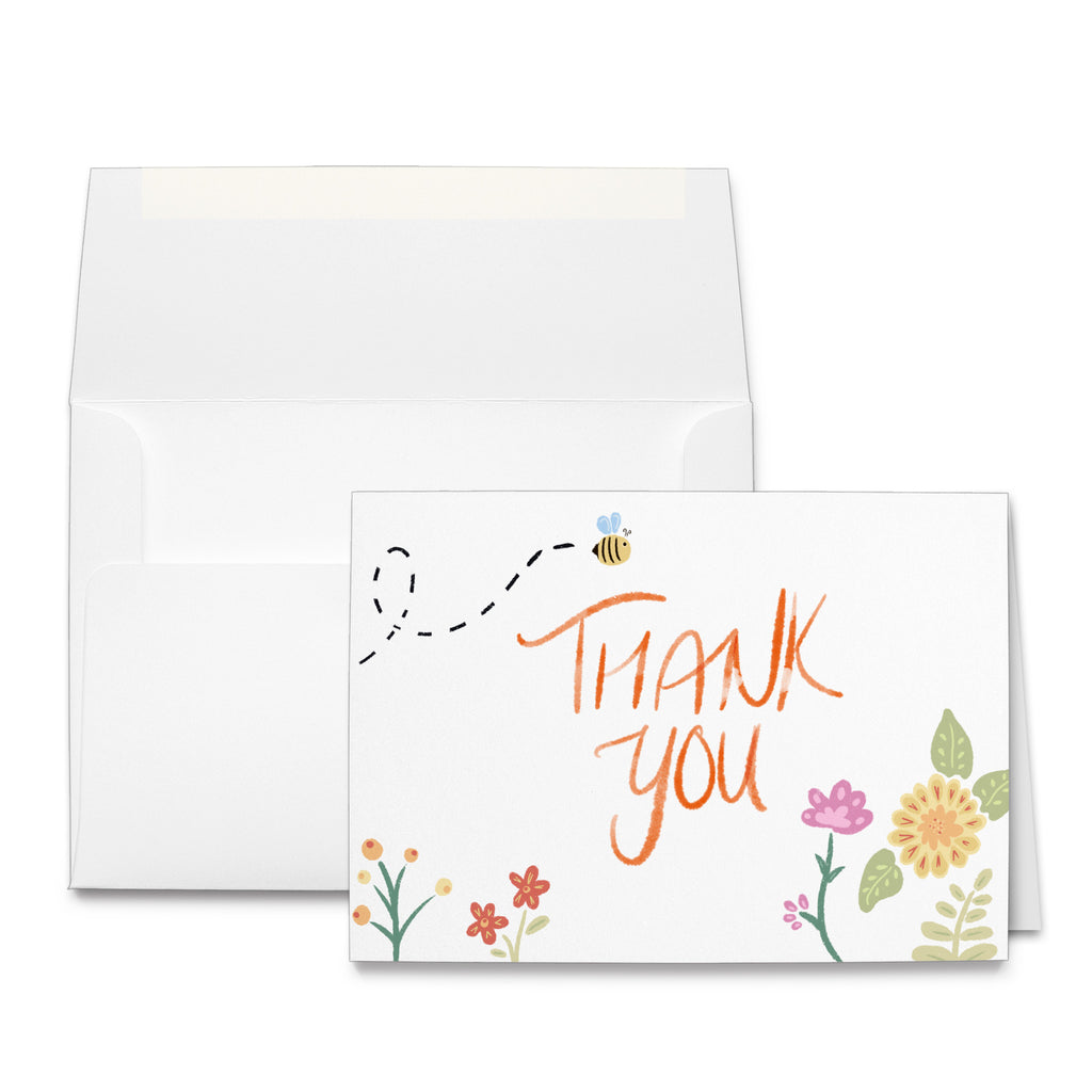 Thank You Cards & Envelopes | Floral Fun