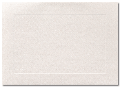 White Vellum Paneled Notecard, measure (4.875" x 3.375") , compatible with copier,inkjet and laser , matte both sides